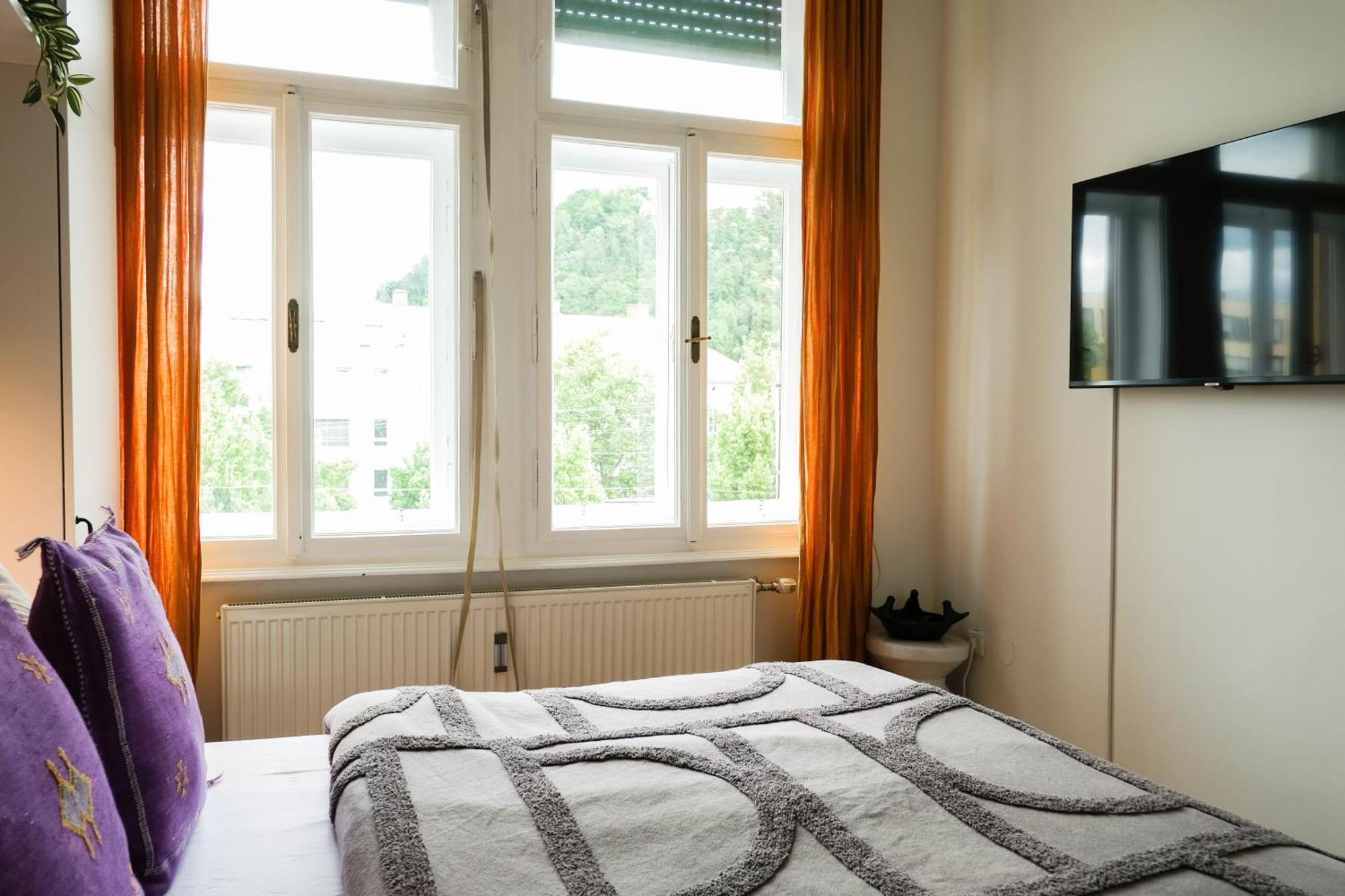 Stilvolles Apartment Im Zentrum - Free Parking Graz Dış mekan fotoğraf